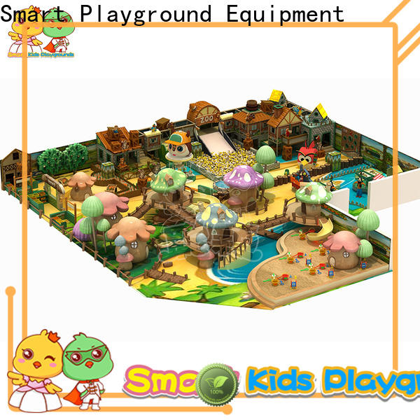 SKP wooden playground supplier for playground
