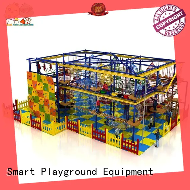 Smart Kids Playgrounds rope rope play equipment supplier for play house