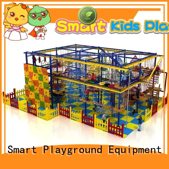SKP playground rope play equipment for challenge for playground
