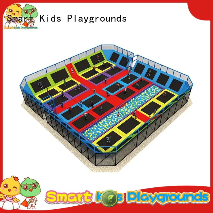 Smart Kids Playgrounds Multicolor cheap trampolines for sale for fitness for school