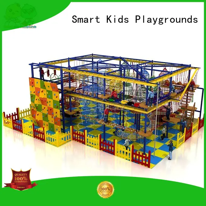 Smart Kids Playgrounds Brand customized rope play equipment adventure factory