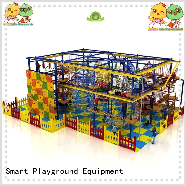 challenge adventure sale customized Smart Kids Playgrounds Brand rope play equipment supplier