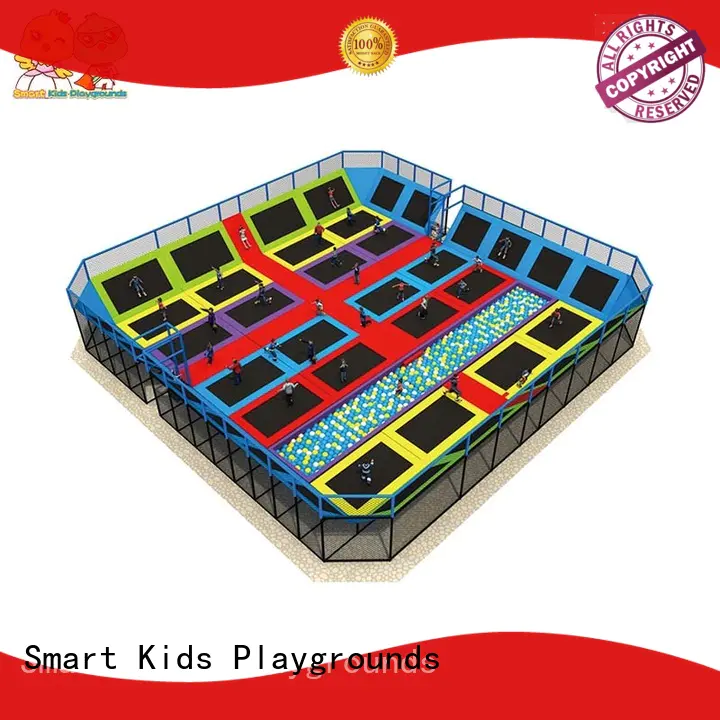 Smart Kids Playgrounds Brand big indoor sale custom kids indoor trampoline