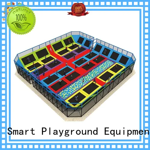 Customized trampoline park equipment equipment for fitness for community