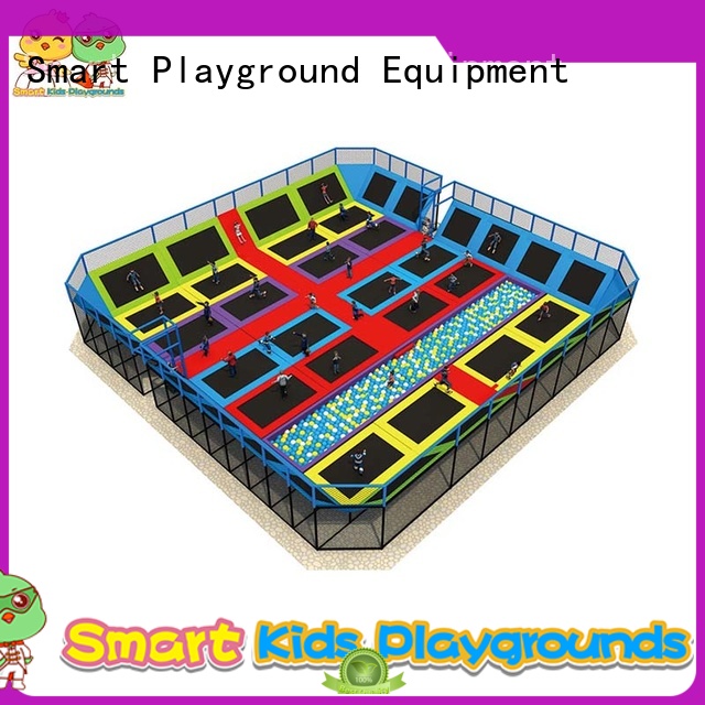 Smart Kids Playgrounds Brand big amusement kids indoor trampoline big supplier